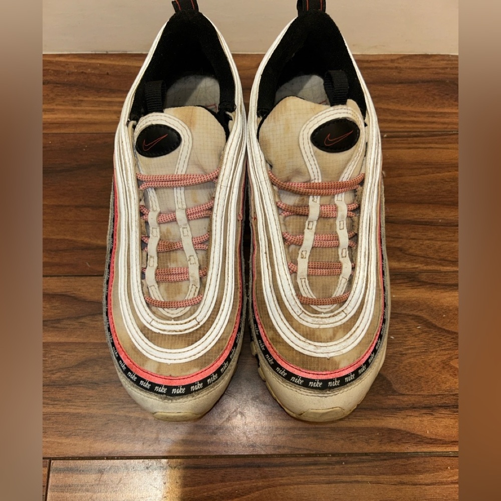 Nike Air Max 97 with White and Red Accents